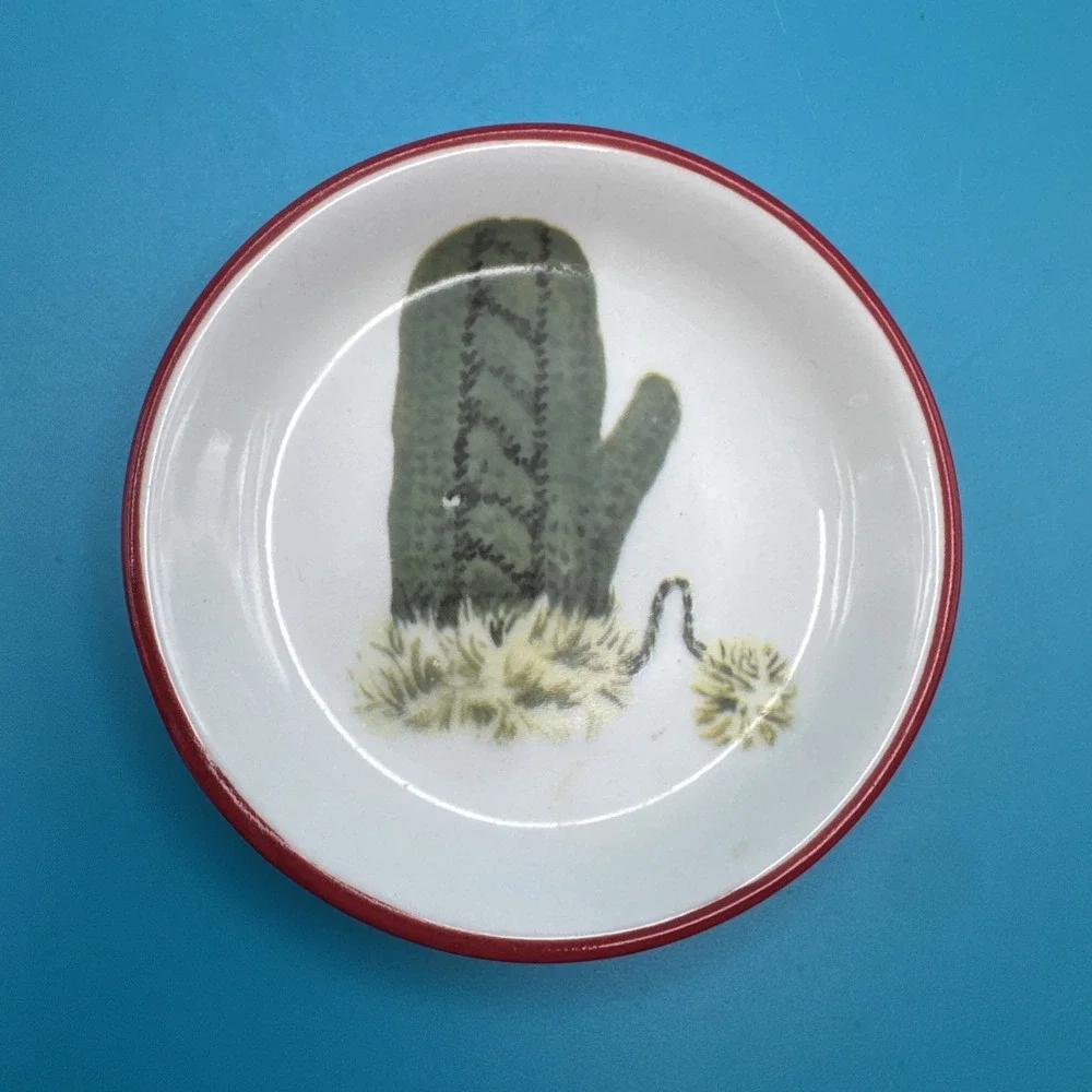 Creative Coop Ring Trinket Dish‎ Christmas Winter Mitten Stocking Stuffer Gift